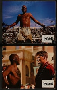 4g806 GREAT WHITE HOPE 18 French LCs '71 Jack Johnson boxing biography with James Earl Jones