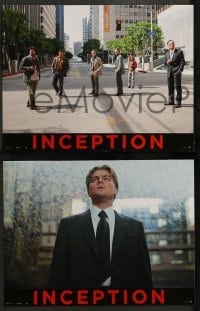 4g904 INCEPTION 8 French LCs '10 Christopher Nolan, Leonardo DiCaprio, Gordon-Levitt, different!