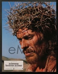 4g838 LAST TEMPTATION OF CHRIST 12 French LCs '88 Martin Scorsese, Willem Dafoe as Jesus!