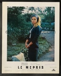 4g818 LE MEPRIS 16 French LCs '64 Jean-Luc Godard's Le Mepris, sexiest blonde Brigitte Bardot!