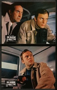 4g910 MAN TO KILL 8 French LCs '67 Un homme a abattre, Jean-Louis Trintignant, Valerie Lagrange!