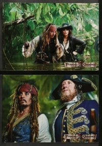 4g959 PIRATES OF THE CARIBBEAN: ON STRANGER TIDES 6 French LCs '11 Depp as Captain Jack!