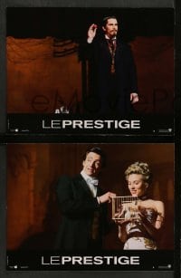 4g981 PRESTIGE 5 French LCs '06 magicians Hugh Jackman & Christian Bale, sexy Scarlett Johansson!
