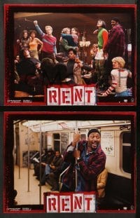 4g966 RENT 6 French LCs '06 Anthony Rapp, Adam Pascal, Rosario Dawson, from Broadway musical!