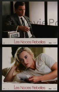4g988 REVOLUTIONARY ROAD 4 French LCs '08 romantic images of Leonardo DiCaprio & Kate Winslet!