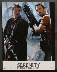 4g971 SERENITY 6 French LCs '05 Joss Whedon directed, Summer Glau, Nathan Fillion!