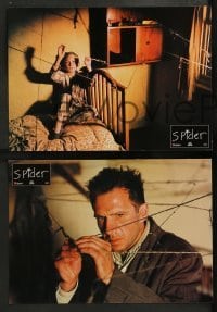 4g929 SPIDER 8 French LCs '02 David Cronenberg, Ralph Fiennes, cool web image!