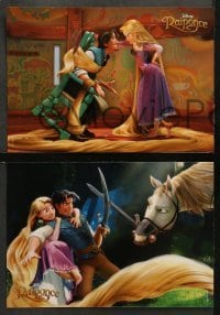 4g976 TANGLED 6 French LCs '10 Walt Disney, Mandy Moore, completely different images!