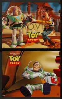 4g935 TOY STORY 8 French LCs '95 Disney/Pixar cartoon, Buzz Lightyear, Woody & more!