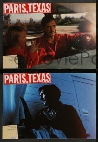 4g758 PARIS, TEXAS 8 German LCs '85 Wim Wenders, Nastassja Kinski, Harry Dean Stanton!