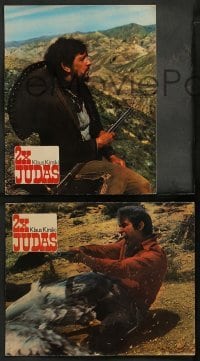 4g778 THEY WERE CALLED GRAVEYARD 5 German LCs '70 great images of Klaus Kinski & Antonio Sabato!