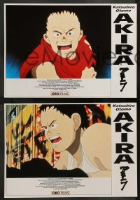 4g670 AKIRA 9 Spanish LCs '92 Katsuhiro Otomo classic sci-fi anime, Neo-Tokyo is about to EXPLODE!