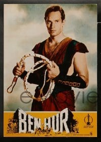 4g650 BEN-HUR 12 Spanish LCs R70s Charlton Heston, William Wyler classic religious epic!