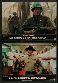4g648 FULL METAL JACKET 14 Spanish LCs '87 Stanley Kubrick Vietnam War movie, Modine, D'Onofrio!