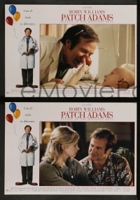 4g659 PATCH ADAMS 12 Spanish LCs '99 doctor Robin Williams, Monica Potter, laughter is contagious!