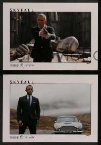 4g594 SKYFALL 10 Swiss LCs '12 Daniel Craig is James Bond, Javier Bardem, Sam Mendes directed!