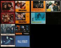 4h133 LOT OF 11 LOBBY CARDS '70s-90s great scenes from a variety of different movies!