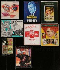 4h014 LOT OF 8 AUCTION CATALOGS '80s-00s great images of movie poster that were for sale!