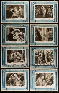 4h238 LOT OF 8 BOWERY 8X10 STILLS ON 11X14 PRINTED BACKGROUNDS '33 Beery, Fay Wray, Raft, Cooper!