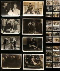 4h327 LOT OF 30 8X10 STILLS FROM WARNER BROS. MOVIES '30s-50s great scenes from different movies!