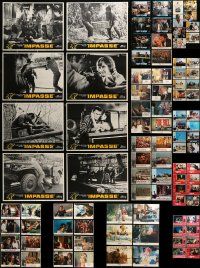 4h102 LOT OF 94 LOBBY CARDS '60s-80s complete & incomplete sets from a variety of movies!