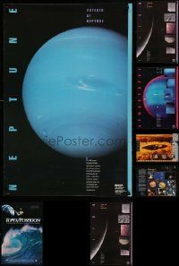 4h552 LOT OF 7 UNFOLDED 24x38 NASA SPECIAL POSTERS '90s great images & info on different planets!