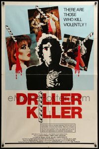 4j250 DRILLER KILLER 1sh '79 Abel Ferrara, he kills violently with an electric drill!