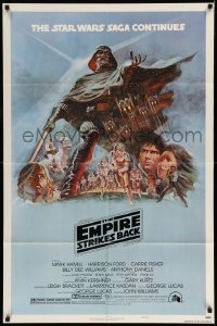 4j266 EMPIRE STRIKES BACK style B NSS style 1sh '80 George Lucas sci-fi classic, art by Tom Jung!