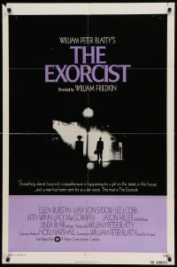 4j272 EXORCIST int'l 1sh '74 William Friedkin horror classic, William Peter Blatty!