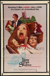4j413 HOUSE OF DARK SHADOWS style C 1sh '70 how vampires do it, a bizarre act of unnatural lust!