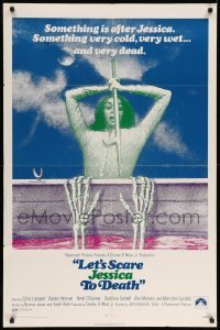 4j495 LET'S SCARE JESSICA TO DEATH 1sh '71 something very dead is after Zohra Lampert!
