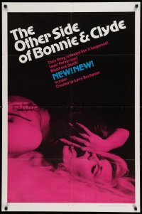 4j659 OTHER SIDE OF BONNIE & CLYDE 1sh '68 love, perversion, blood and death!