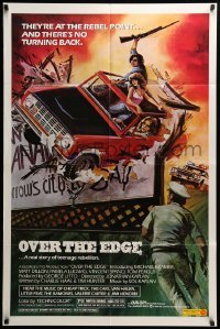 4j663 OVER THE EDGE 1sh 1979 Matt Dillon, Jonathan Kaplan cult classic!