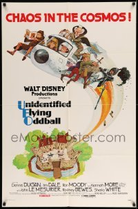 4j808 SPACEMAN & KING ARTHUR 1sh '79 Disney sci-fi, Unidentified Flying Oddball!