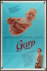 4j985 WORLD ACCORDING TO GARP int'l 1sh '82 Robin Williams has a funny way of looking at life!