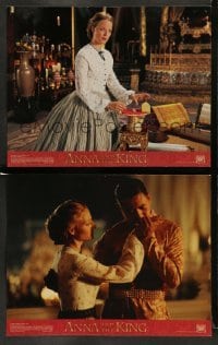 4k907 ANNA & THE KING 2 color 11x14 stills '99 Jodie Foster & Chow Yun-Fat in the title roles!