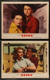 4k908 ARENA 2 2D LCs '53 Gig Young, cool cowboy western, MGM's full-length feature!