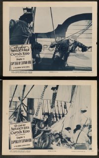 4k939 GREAT ADVENTURES OF CAPTAIN KIDD 2 chapter 4 LCs '53 serial action, Captured by Captain Kidd!
