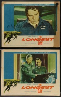 4k953 LONGEST DAY 2 LCs '62 Burton, cool images from in Zanuck's World War II D-Day movie!