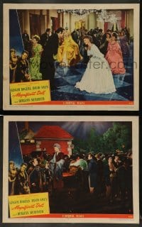 4k956 MAGNIFICENT DOLL 2 LCs '46 sexy Ginger Rogers with David Niven as Aaron Burr!