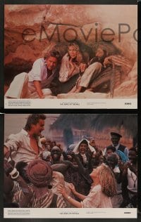 4k398 JEWEL OF THE NILE 8 color 11x14 stills '85 Michael Douglas, Kathleen Turner & Danny DeVito!