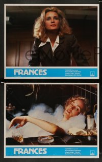 4k003 FRANCES 11 English LCs '82 Jessica Lange as cult actress Frances Farmer!