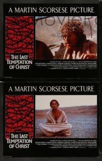4k011 LAST TEMPTATION OF CHRIST 8 English LCs '88 Martin Scorsese, Willem Dafoe as Jesus!