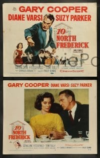 4k035 10 NORTH FREDERICK 8 LCs '58 cool images of Gary Cooper, sexy Diane Varsi, Stuart Whitman!