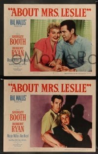 4k042 ABOUT MRS. LESLIE 8 LCs '54 Shirley Booth, Robert Ryan, the man she never quite married!