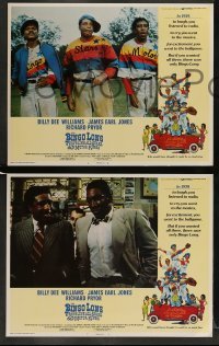 4k095 BINGO LONG 8 int'l LCs '76 border art of Billy Dee Williams, Jones & Pryor by Green!