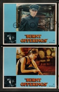 4k130 BURNT OFFERINGS 8 LCs '76 Oliver Reed, sexy Karen Black, Burgess Meredith, Bette Davis!