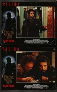 4k795 CARLITO'S WAY 7 LCs '93 Al Pacino, Sean Penn, John Leguizamo, Brian De Palma directed!