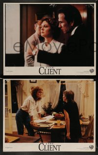 4k150 CLIENT 8 LCs '94 John Grisham novel, great images of Susan Sarandon & Tommy Lee Jones!