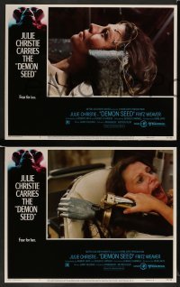 4k192 DEMON SEED 8 LCs '77 Julie Christie is profanely violated by a demonic machine!